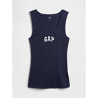 Gap Womens Ribbed Tank Top Logo