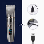 Hatteker Beard Trimmer For Men Professional Hair Clipper Hair Trimmer Shaver Haircut Detail Cutting Kit For Men Cordless Waterproof