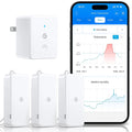 Goveelife 2.0 Wifi Hygrometer Thermometer With Gateway, Mini Sensor 3-Pack | Temperature And Humidity Monitor With App Alert, 2Yr Data & Battery, Indoor For Wine Cellar/Bedroom/Basement, 2.4G Wi-Fi Only