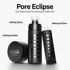 Milk Makeup Pore Eclipse Matte Translucent Setting Powder – Controls Shine, Blurs Pores + Sets Makeup Up to 16 Hours – Weightless, Talc-Free Formula with a Matte Finish