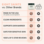 Eight Saints Skincare Cloud Whip Vitamin C Face Moisturizer, Day Cream For Women, Anti Aging Cream To Reduce Fine Lines And Wrinkles, With Vitamin B5, Cocoa Butter, And Jojoba Oil, 2 Ounces