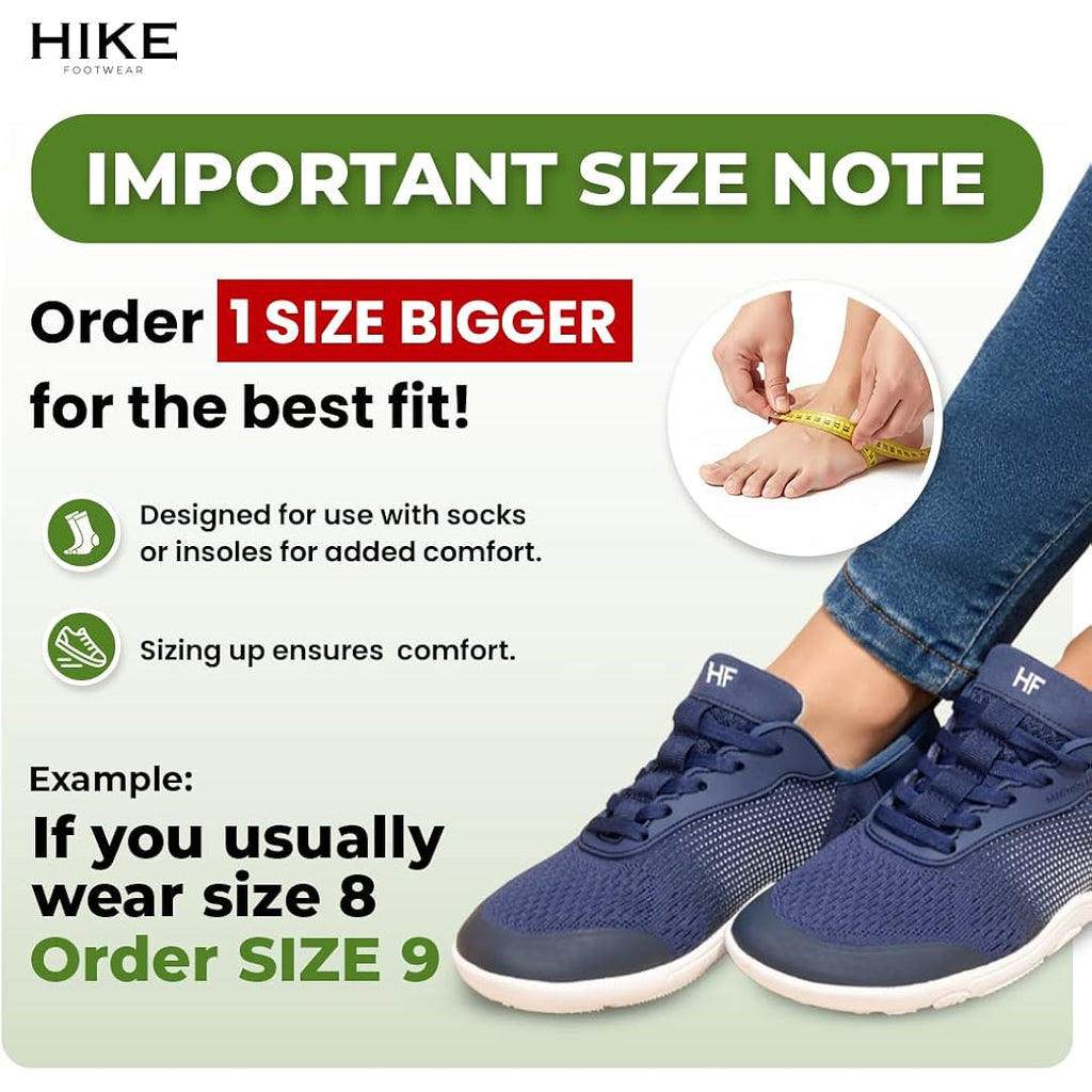 Hike Footwear Hf Stride – Hands-Off & Ergonomic Barefoot Shoes For Women Men, Thin Sole & Ultra-Light, Effortless Daily Wear Unisex