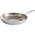 Tramontina Signature Tri-Ply Clad Stainless Steel 12-Inch Large Frying Pan, Induction-Ready Skillet, Dishwasher-Safe, NSF-Certified, Made in Brazil
