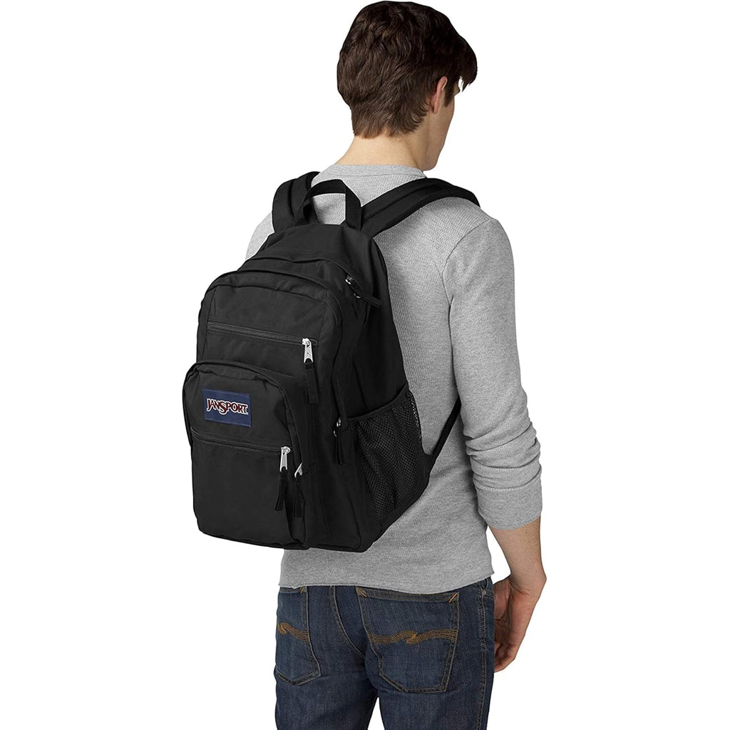 Jansport Big Student Backpack (Black/Black, One Size)