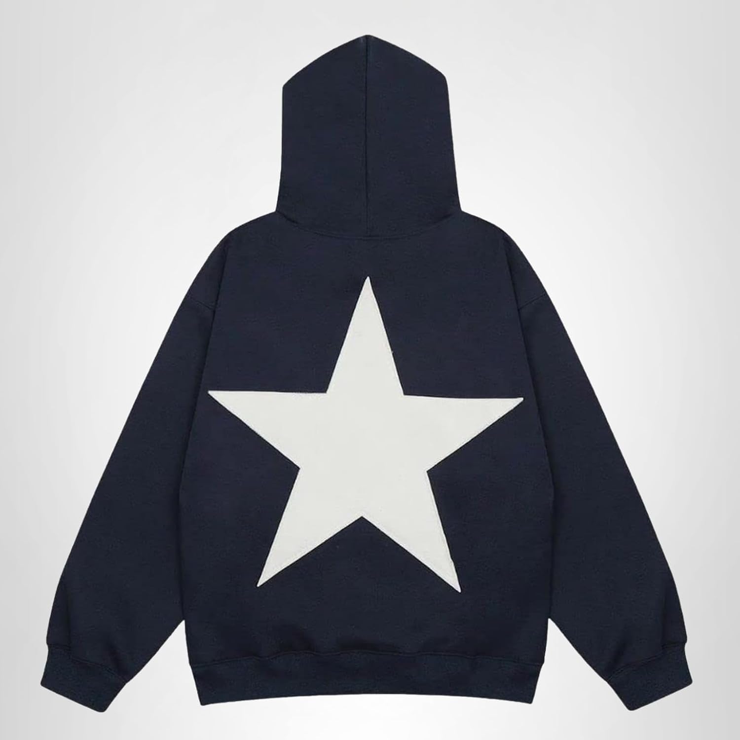 Aelfric Eden Star Hoodies Y2K Oversized Graphic Hoodies Aesthetic 90S Crewneck Sweatshirt Long Sleeve Pullover Tops