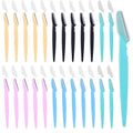 15-Piece Value Pack Men's and Women's Beauty Tool Set: Men's Disposable Razors + Women's Disposable Eyebrow Razors, Non-Slip Grip + Travel-Friendly