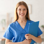 Nurses Week Gifts- Heart Stethoscope Necklace for Women,Doctor Nurse Gifts Appreciation Gifts Medical Student Christmas Gift for Women Her