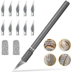 Upgraded Bread Lame with 10 Blades - Professional sourdough Scoring Tool for bread scoring tool, Safety Cover & Ergonomic Handle - Premium Bread Scoring Knife for Artisan Bread Making