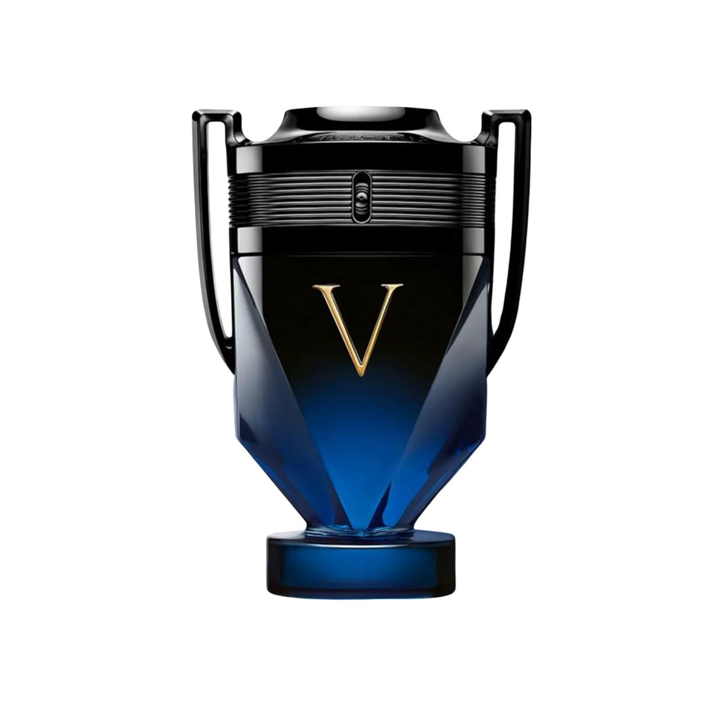 Rabanne Invictus Victory Elixir Parfum for Men - Long Lasting Intense Amber Woody Spicy Men's Perfume with Cardamom, Lavender & Vanilla - Trophy Bottle French Fragrance Spray