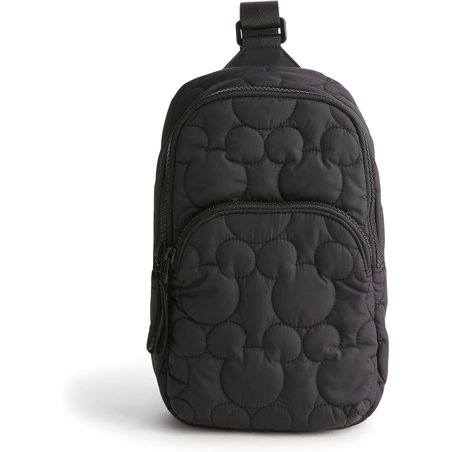 Vera Bradley Women'S Featherweight Lorman Sling Backpack – Water Resistant Crossbody Purse For Travel, Work – Moonless Night