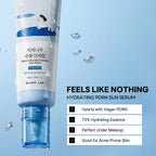 Round Lab Birch Juice Moisturizing Sun Serum Spf 50, Pdrn Hyaluronic Acid Serum, Airy Texture Sunscreen For Face, No White Cast, Fragrance Free, Protector Solar, Korean Skin Care, 1.69 Fl Oz