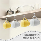 8 Pack Magnetic Hooks for Cruise Cabins, 25 LB Neodymium Magnets with Hooks, Heavy Duty Magnet Hooks for Hanging, Cruise Essentials 2026, Kitchen, Office, Towels, Curtains, Fridge (Silver)