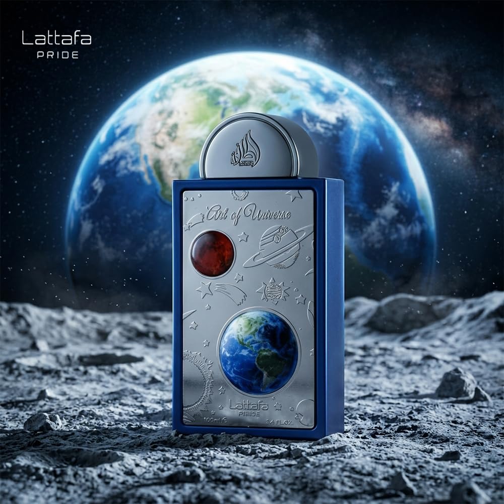 Lattafa Pride Art Of Universe For Unisex Eau De Parfum Spray, 3.4 Ounce / 100 Ml
