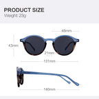 Zenottic Polarized Round Sunglasses, Stylish Sunglasses For Men And Women Retro Classic, Multi-Style Selection