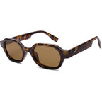 Sojos Retro Polarized Hexagon Sunglasses For Women Men, Uv400 Trendy Rectangle 70S 80S 90S Shades Sj2389