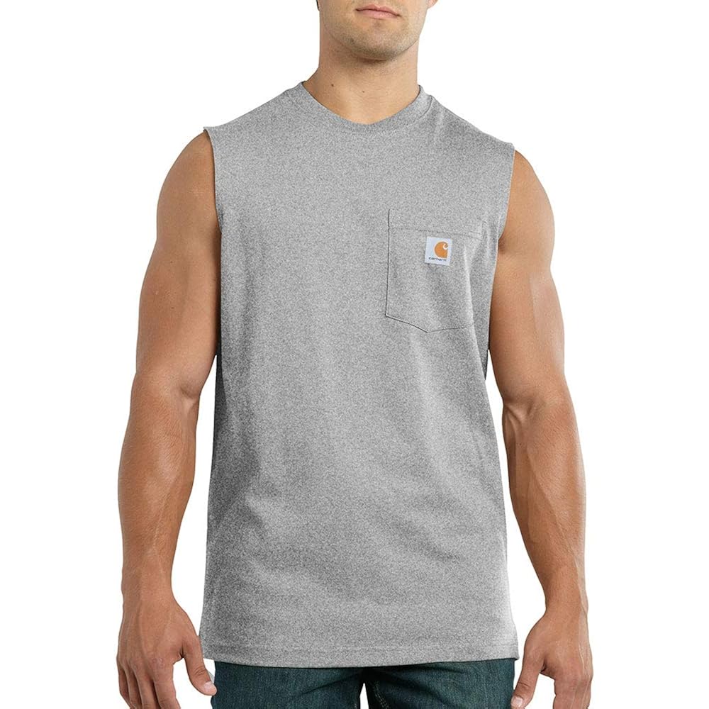 Carhartt Men'S Dearborn Relaxed Sleeveless T-Shirt