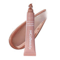 MCoBeauty Peptide Lip Treatment - Vanilla Brulee, Nude Beige - Tinted Plumping Balm Gloss - Hydrating Cream Oil Formula with Shea Butter & Peptides for Soft Plump Lips - Vegan & Cruelty Free