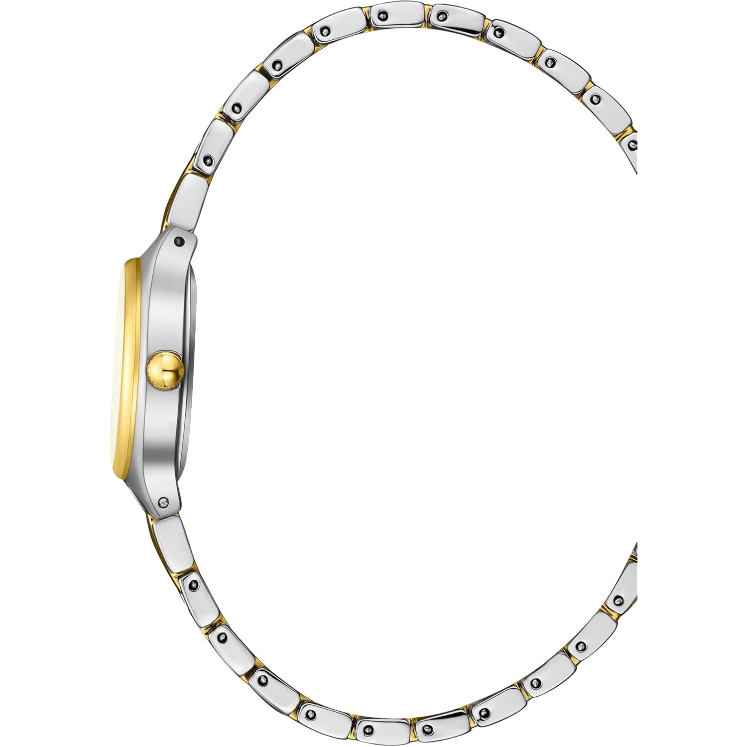 Diaofendi Small Gold Bracelet Watches Vintage Ladies Quartz Wrist Watches Stainless Steel Band,Waterproof.