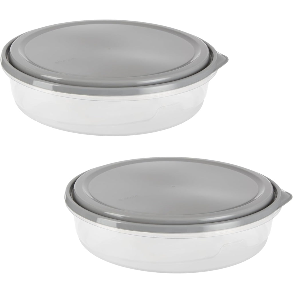 Goodcook Everyware Extra Large 12 Inch Round Container 2 Pack, Bpa Free
