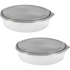Goodcook Everyware Extra Large 12 Inch Round Container 2 Pack, Bpa Free