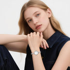 Avaner Women's Bracelet Wrist Watches: Ladies Elegant Slim Strap Rhinestones Analog Quartz Watch for Women
