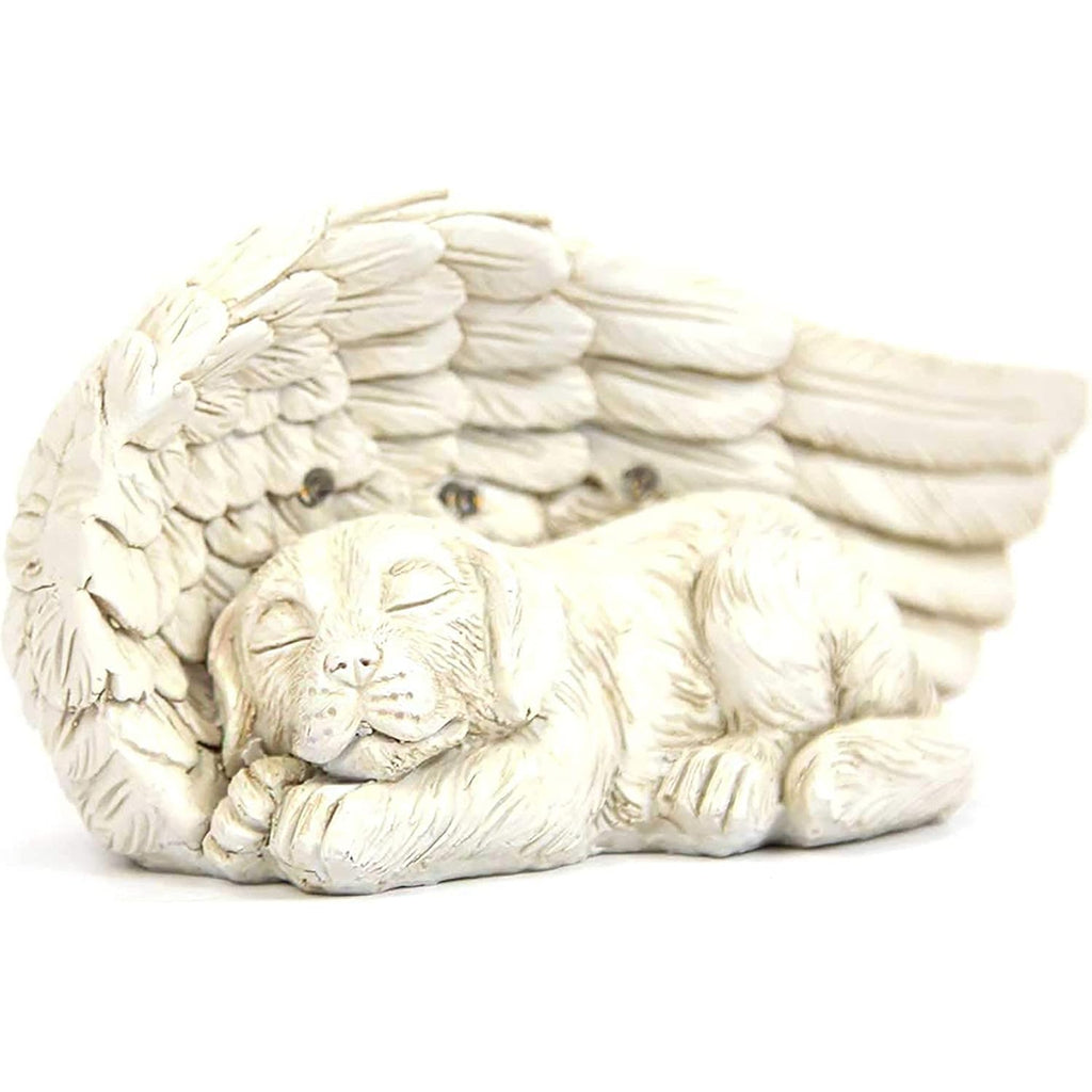 Iheartdogs Dog Memorial Gifts - Forever My Guardian Angel Garden Solar Light - Pet Memorial Stone
