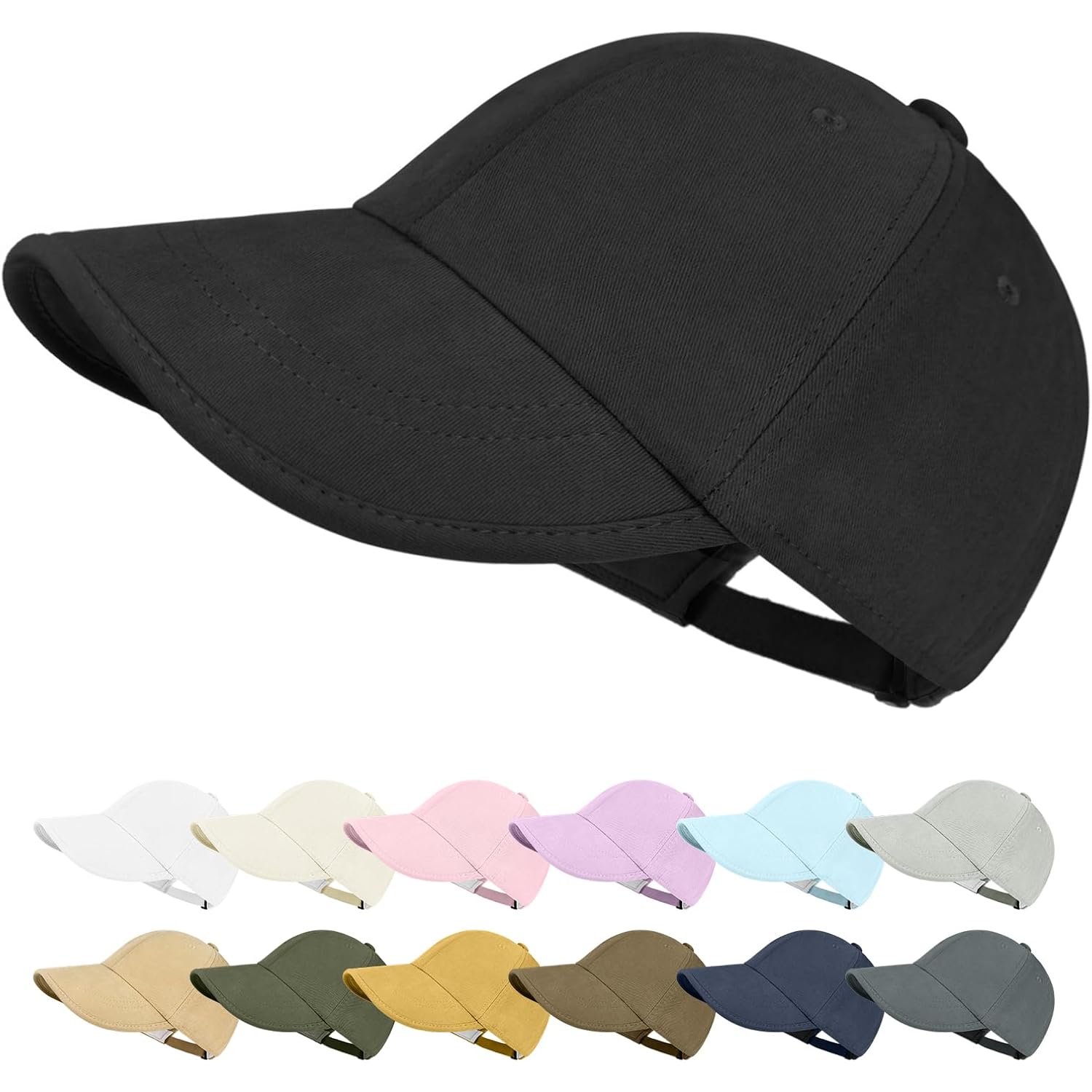 Baseball Cap Golf Dad Hat Soft Brim Original Classic Low Profile Cotton Hat Plain Cap Men Women