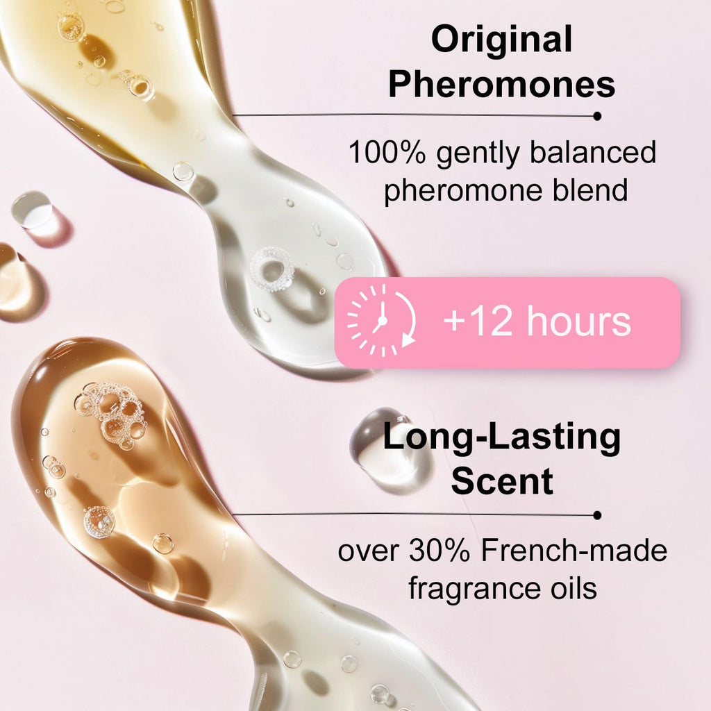 Perfumes for Women with Pheromones - Pheromone Infused Original Extra Strength Formula, Premium Long-Lasting Perfume Oil for Women, 5 ml Travel Size