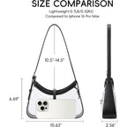 CLUCI Shoulder Bag for Women, Purses for Women, Handbag Hobo Bags Vegan Leather Crossbody Purse with Adjustable Strap