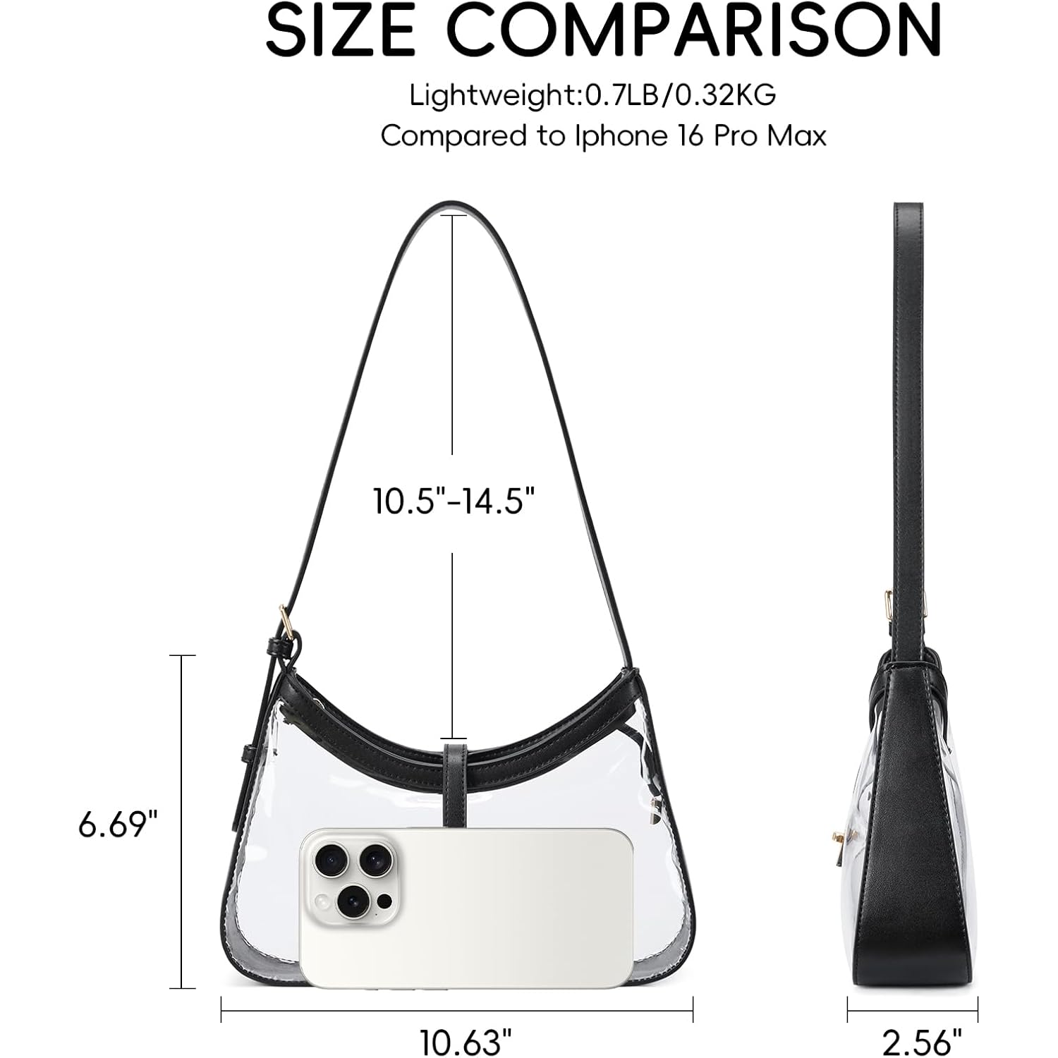 CLUCI Shoulder Bag for Women, Purses for Women, Handbag Hobo Bags Vegan Leather Crossbody Purse with Adjustable Strap
