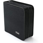 Ccidea Cd Case Dvd Case Storage Holder-264 Capacity,Media Binder, Cd Wallet, Disc Booklet, L11.4 X W 6.4 X H3.5 Inch (Black)