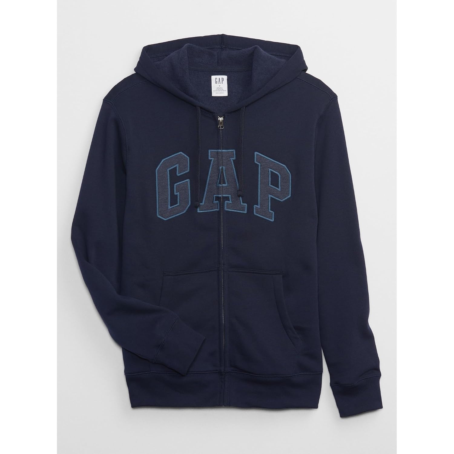 Gap Men'S Heritage Logo Full Zip Hoodie