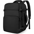 Zomfelt Travel Backpack For Women Men, 18 X 14 X 8 Inch Carry On Backpack | 17.3 Inch Laptop Backpack Flight Approved, Personal Item Travel Bag Casual Daypack For Weekender Business Trip, Black