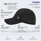 TOP-EX ChicPony™ UVCoolix Cooling UPF50+ Ponytail Thick Hair Womens Baseball Cap,Breathable Lightweight,Golf Running Sports