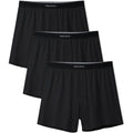 David Archy Combed Cotton Boxers For Men Soft Underwear Mens Boxers Knit Boxer Shorts For Men Pack