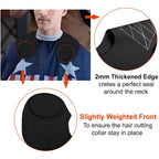Silicone Hair Cutting Guide Collar - Waterproof Cutting Mat For Hair Stylist - Hair Cutting Cape