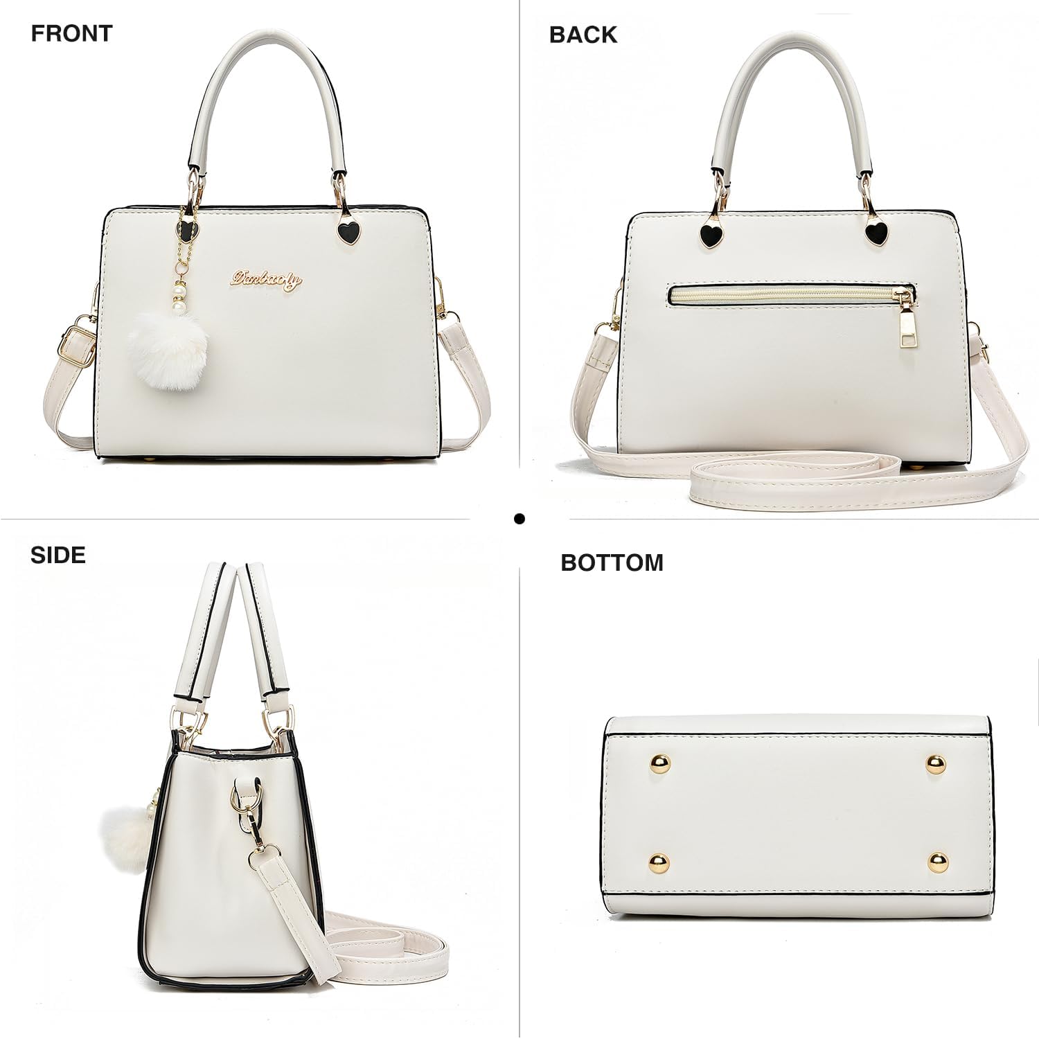 Xiaoyu Fashion Purses And Handbags For Women Ladies Small Crossbody Bag Top Handle Satchel Shoulder Bags Totes