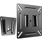 Tetvik Monitor Wall Mount Most 14-24“ Tvs Computer Universal Low Profile Rv Tv Wall Mount Vesa Up To 100X100Mm Max Weight 30Lbs Fits 15 19 20 22 23 Inch Camper Small Monitor Mount Bracket