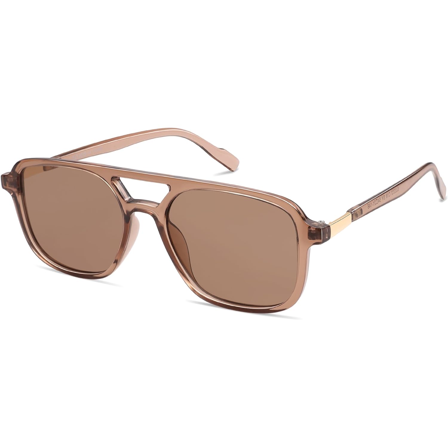 SOJOS Retro Aviator Sunglasses for Women Men,Trendy Rectangle Womens Mens Shades Sun Glasses SJ2202