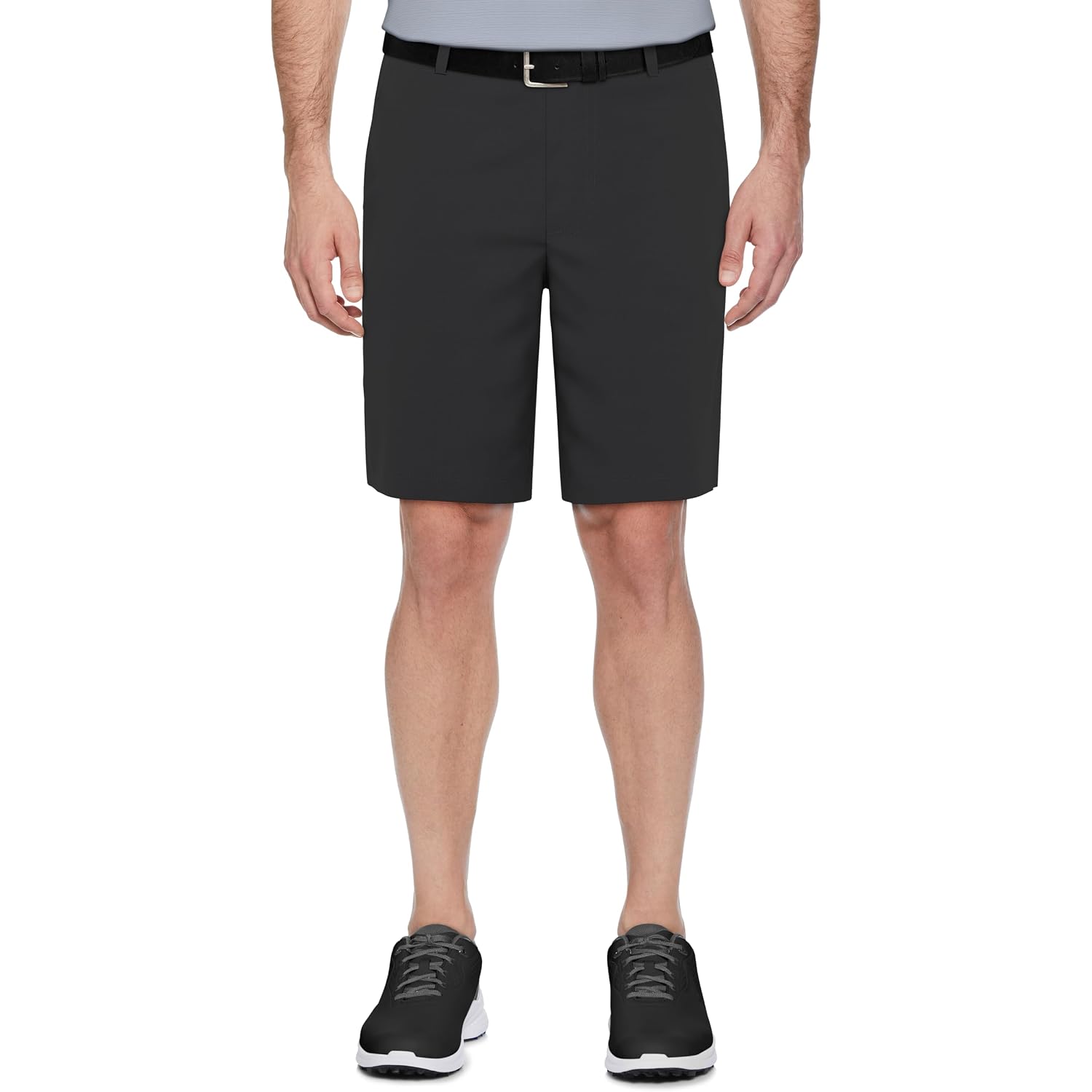 Pga Tour Men'S 9" Flat Front Golf Shorts With Active Waistband (Size 30-44 Big & Tall)