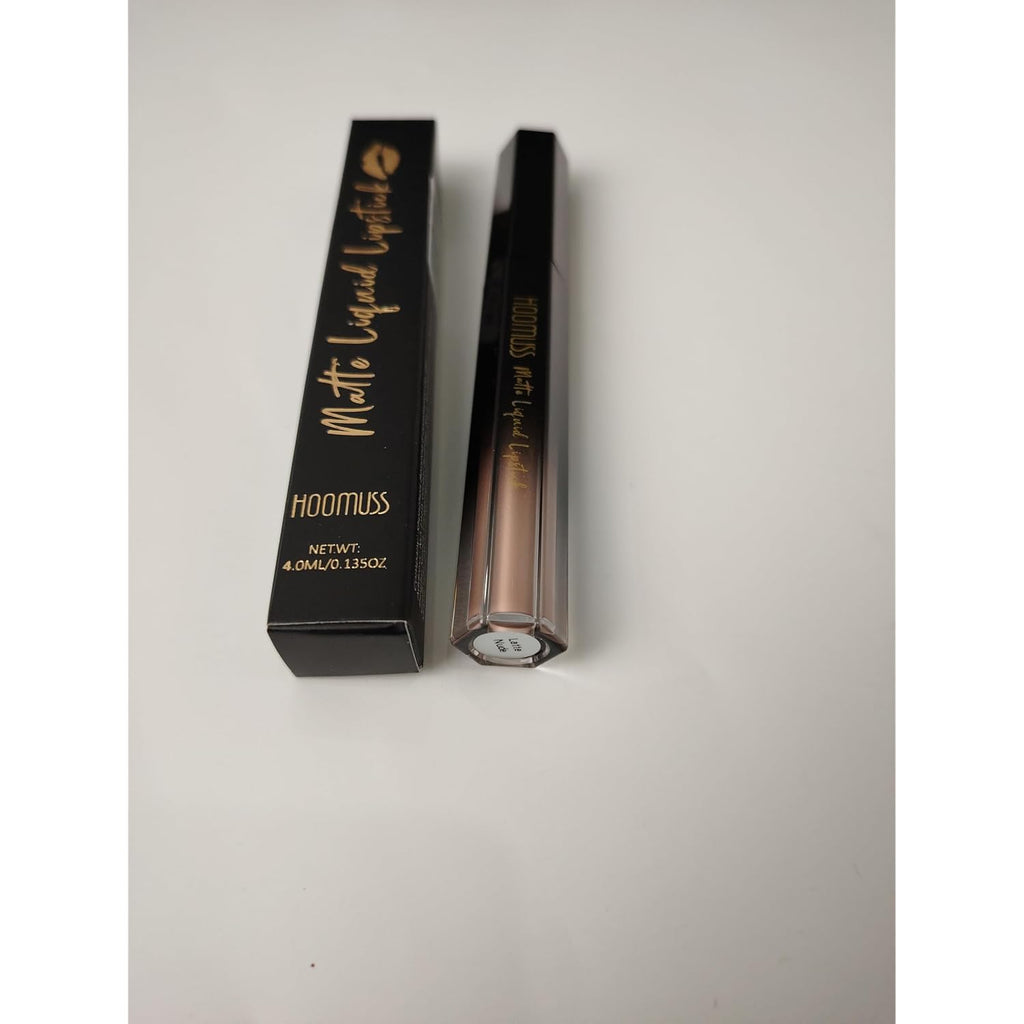 Nude Lipstick Long Lasting, Matte Liquid Lipsticks For Women Non Transfer Smudgeproof Smooth And Easy To Appy Cruelty Free Lip Color, M61 Latte Nude