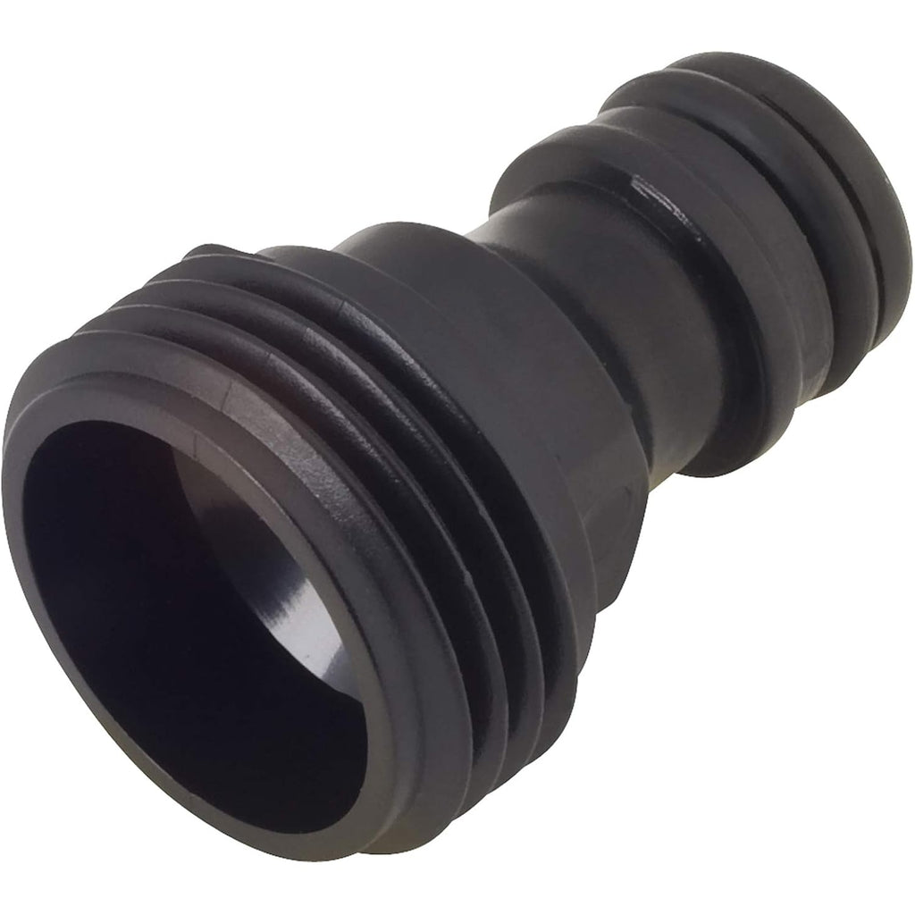 Melnor 65020-Amz Metal Multi-Pattern Hose Nozzle With Rear Trigger Grip, 7 Spray Patterns, Heavy-Duty Metal Construction, Quick Connect Adapter, Black, Orange