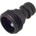 Melnor 65020-Amz Metal Multi-Pattern Hose Nozzle With Rear Trigger Grip, 7 Spray Patterns, Heavy-Duty Metal Construction, Quick Connect Adapter, Black, Orange
