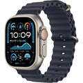 Apple Watch Ultra 2 [Gps + Cellular, 49Mm] - Titanium Case With Blue Ocean Band, One Size (Renewed)