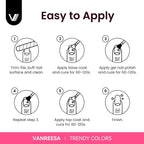 VANREESA Gel Nail Polish Kit with U V Light 53 Pcs Gel Polish Nail Set 36 Colors Nail Polish Set + Base and 4 Effects Top Coat with Manicure Tools Complete DIY Nail Kit Gifts for Women Girls