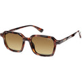 Sojos Trendy Polarized Square Sunglasses For Women Men,Fashion Rectangle Shades Wavy Pattern Frame Uv400 Protected Sj2698