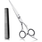 Hair Cutting Scissors, 6.5" Stainless Steel Barber Haircut Shears for Men/Woman, Professional Trimming Scissors Kit for Salon and Home Use, Sharp Edge for Precise Cutting