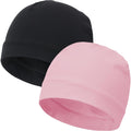 Vidsel 100% Cotton Skull Caps For Men Women Breathable Night Cap Sleep Hats Soft Lightweight Running Beanie Helmet Liner