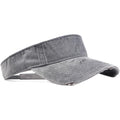 ANDICEQY Sport Retro Ripped Sun Visor Hats Adjustable Empty Top Baseball Cap Cotton Ball Caps for Women and Men