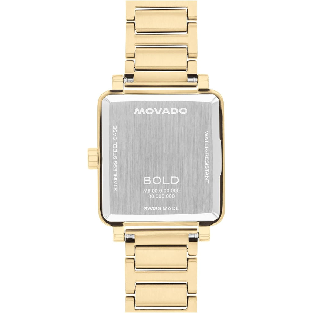 Movado Bold Evolution 2.0 Women'S Luxury Tank Watch, Swiss Quartz Movement - Stainless Steel - Water-Resistant To 3Atm - Classic 28Mm X 26Mm Timepiece Gift For Her